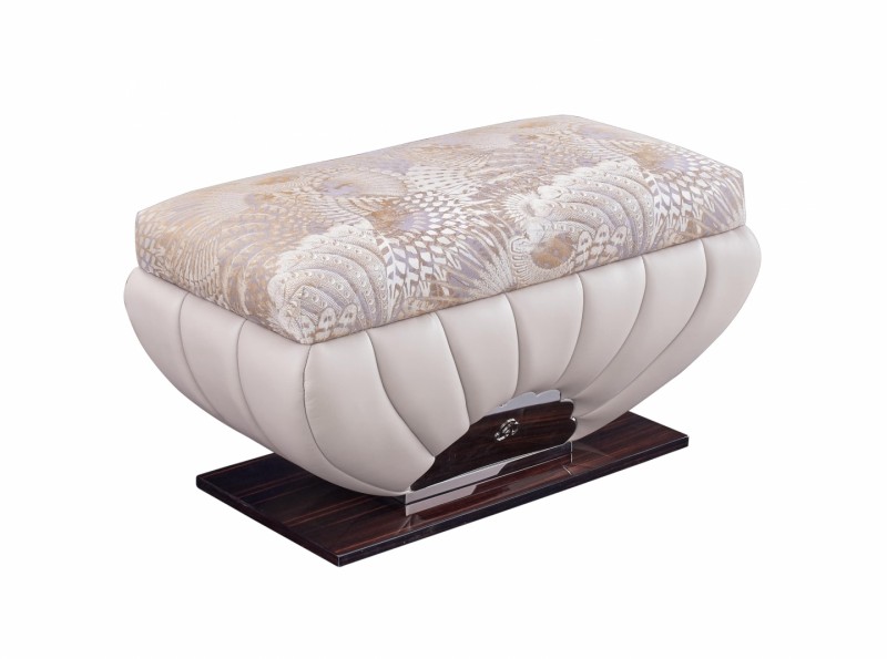 PERLA OTTOMAN (Итальянская кожа B+Ткань)